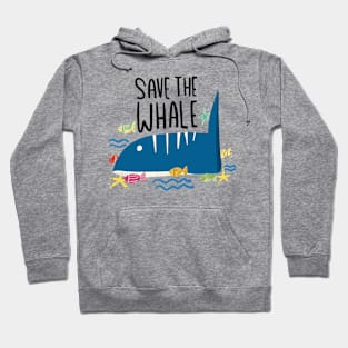 Save the Whale Hoodie